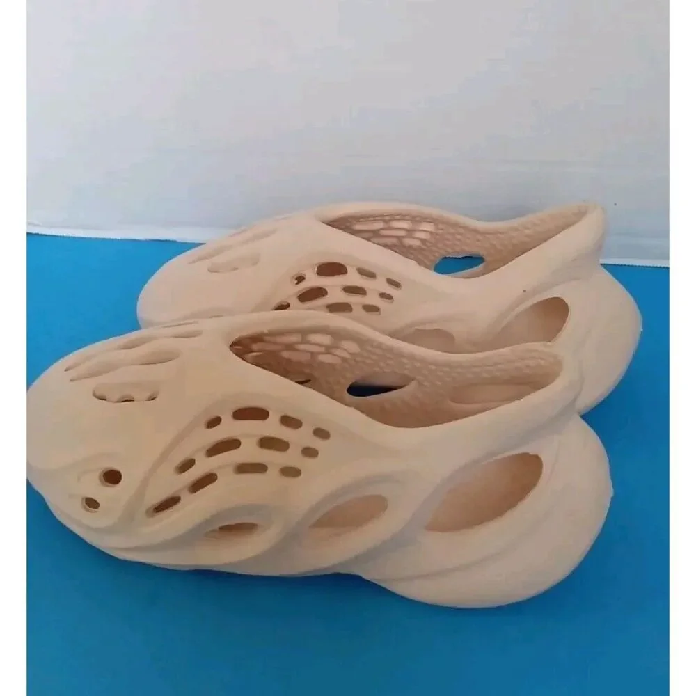 Clogs‎ Sandals Slides Comfort Slip On Shoes Beige Neutral Color Size?